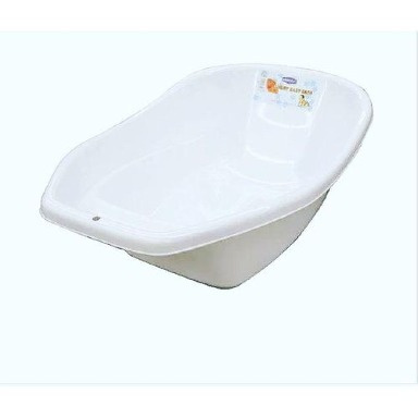 Ergonomic Baby Bath Basin with Contoured Seat – Large Capacity Toddler Tub