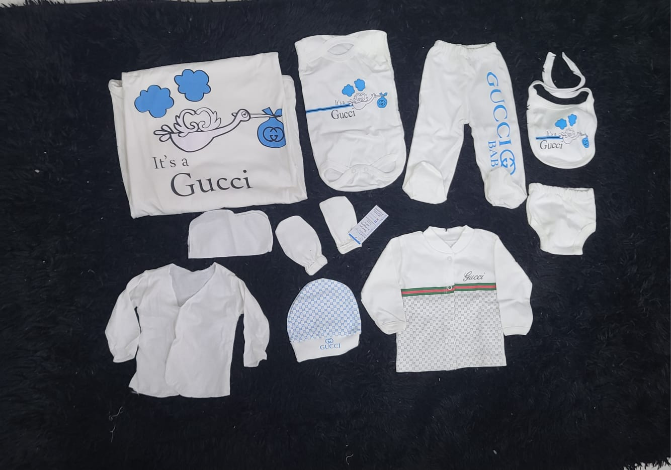 Baby receiving set