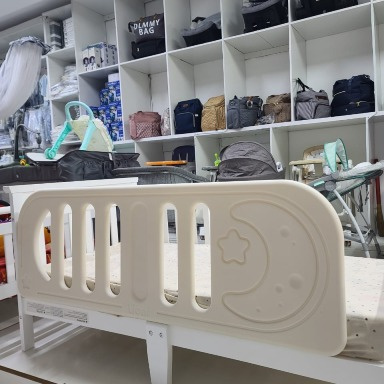 Baby Bed Safety Guard Rail Moon Design – Adjustable Toddler Bed Rail