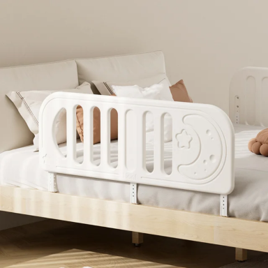 Baby Bed Safety Guard Rail Moon Design – Adjustable Toddler Bed Rail