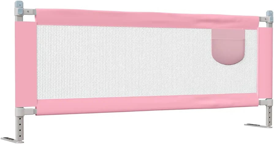 Foldable Baby Bed Rail Guard – Toddler Safety Bed Barrier with Mesh