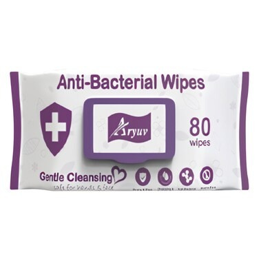 Aryuv Antibacterial Wipes – 10/30/80 Count, Gentle & Multi-Purpose