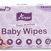 Aryuv Water Wipes – Extra Sensitive, Alcohol & Paraben-Free Baby Wipes