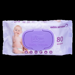 Aryuv Water Wipes – Extra Sensitive, Alcohol & Paraben-Free Baby Wipes