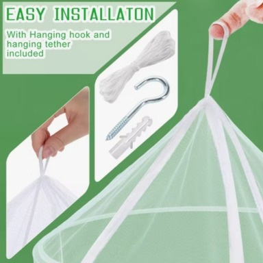 Round Bed Canopy Mosquito Net | All Bed Sizes Kenya