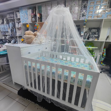 Baby Cot Mosquito Net with Stand | Infant Protection Kenya