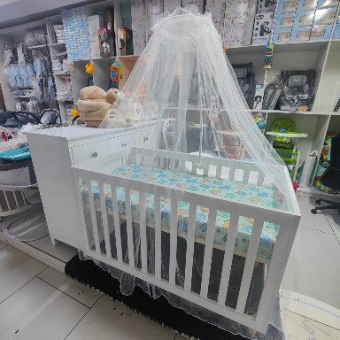 Baby Cot Mosquito Net with Stand | Infant Protection Kenya