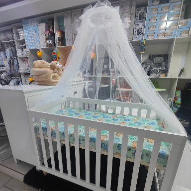 Baby Cot Mosquito Net with Stand | Infant Protection Kenya