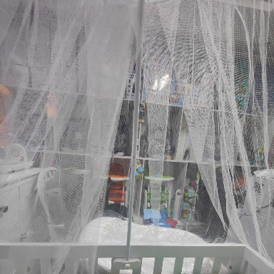 Baby Cot Mosquito Net with Stand | Infant Protection Kenya