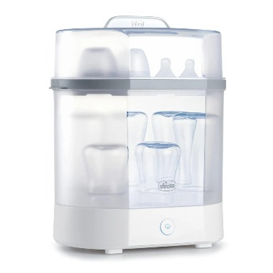 3 in 1 Baby Bottle Steam Sterilizer | Fast Microwave & Electric Sterilizer | Kills  Germs