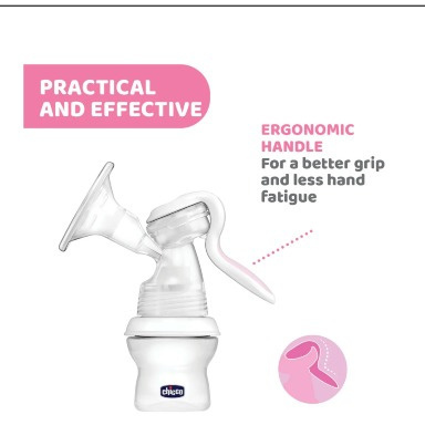 Chicco NaturalFeeling Manual Breast Pump | Comfortable Breastfeeding Kenya