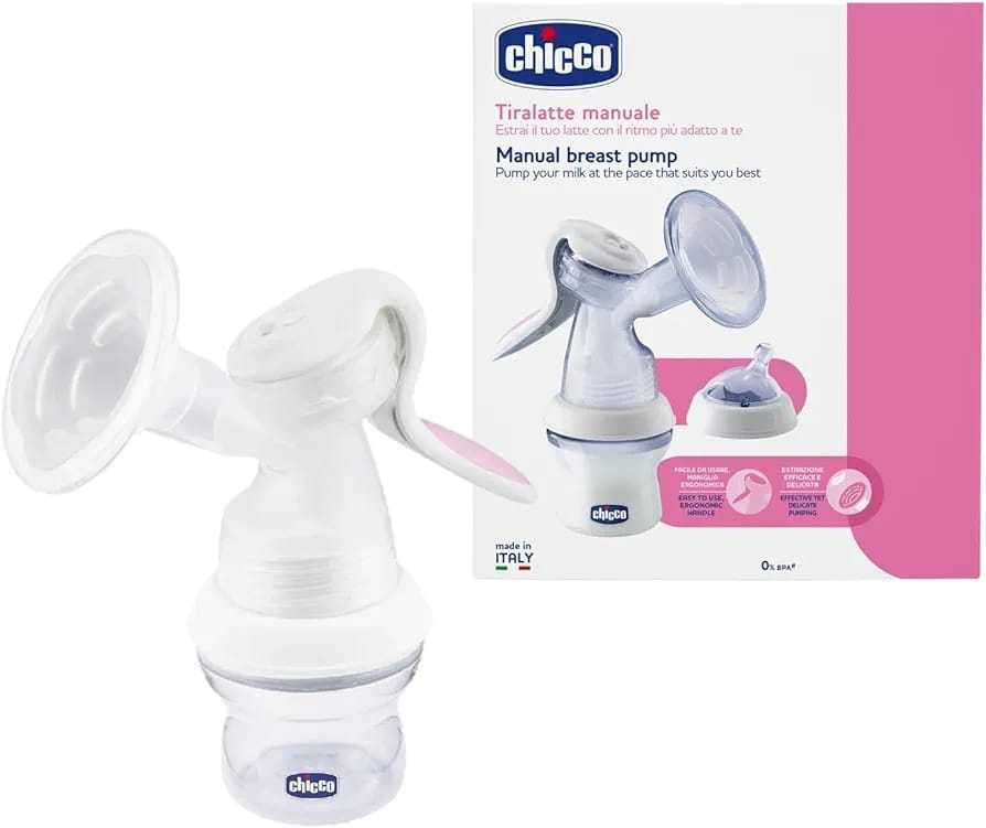 Chicco NaturalFeeling Manual Breast Pump | Comfortable Breastfeeding Kenya