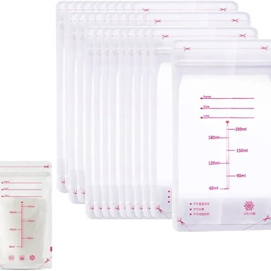 20pcs Breast Milk Storage Bags 200ml | BPA-Free Milk Bags Kenya