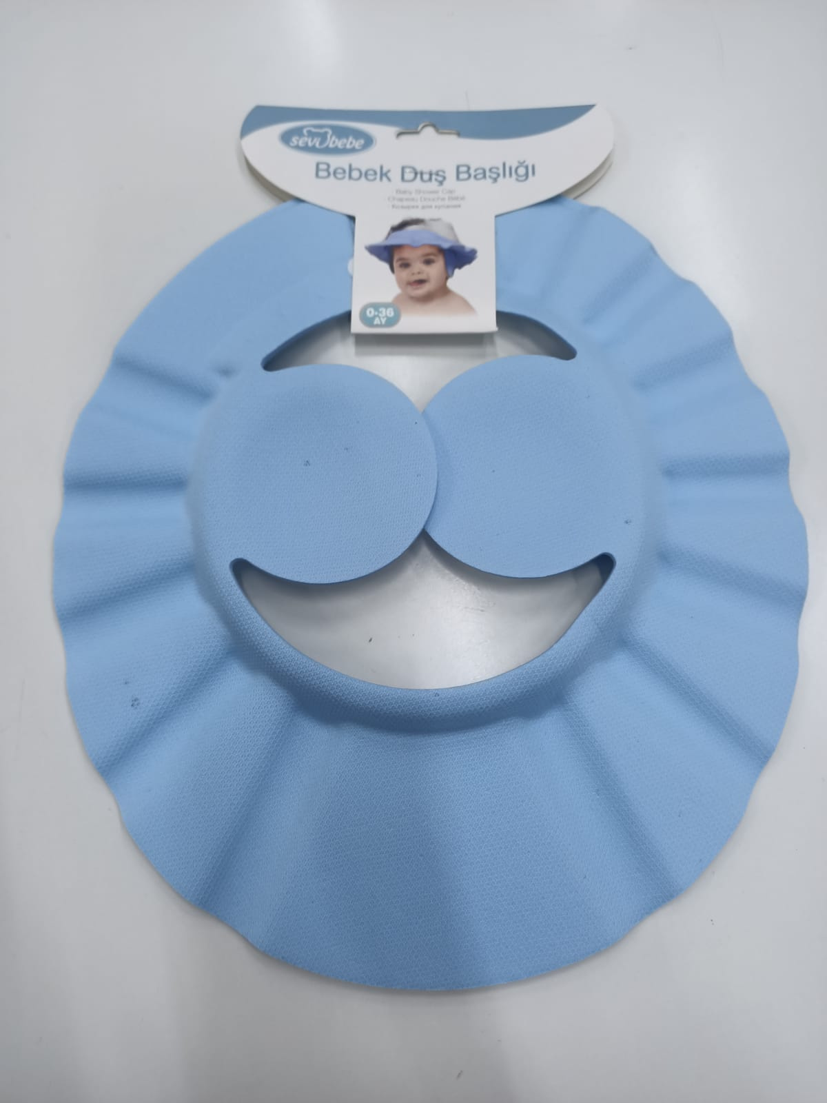 Adjustable Baby Shower Cap – Shampoo Bath Visor for Kids Eye & Ear Protection