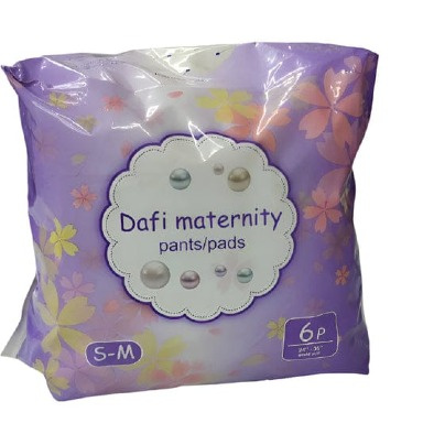Dafi Maternity Pants with Pad – Disposable Postpartum Underwear for New Mothers
