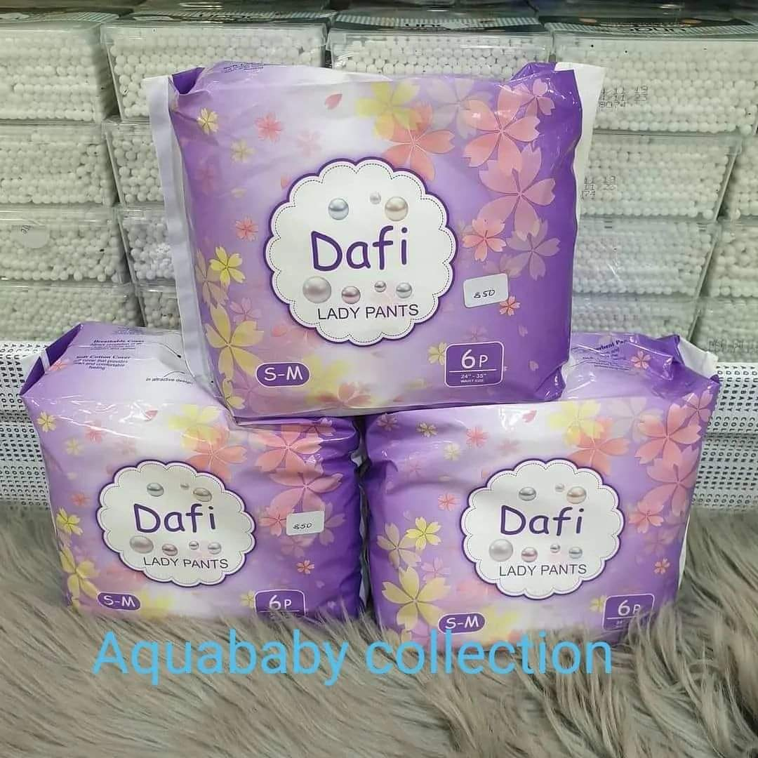 Dafi Maternity Pants with Pad – Disposable Postpartum Underwear for New Mothers