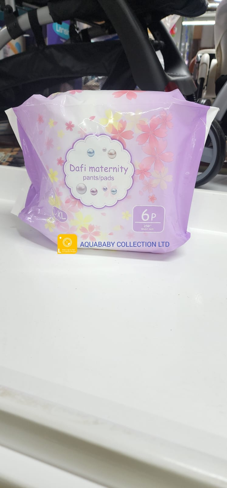 Dafi Maternity Pants with Pads – Size L-XL, Comfortable Postpartum Wear