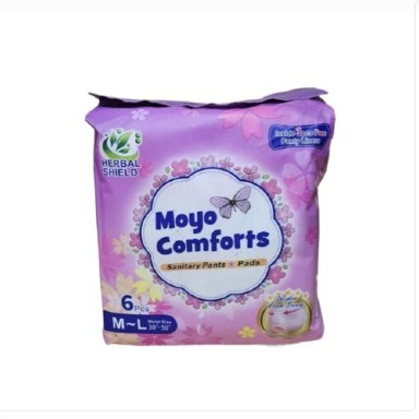 Moyo Comforts Sanitary Pants Pads – Size M–L, Heavy Flow & Postpartum