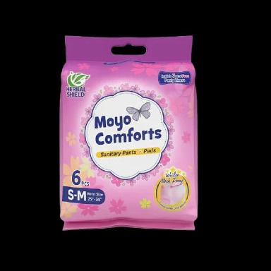 Moyo Comforts Sanitary Pants Pads S–M | Heavy Flow & Postpartum Protection
