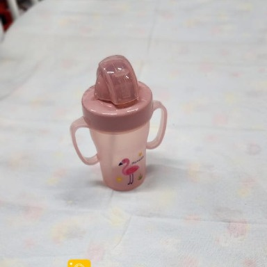 Momeasy Baby Training Cup with Soft Straw | Spill-Proof Toddler Cup 6+ Months