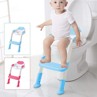 3-in-1 Kids Potty Training Seat with Step Ladder – Toddler Toilet Trainer