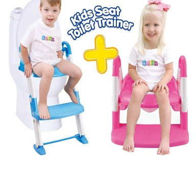 3-in-1 Kids Potty Training Seat with Step Ladder – Toddler Toilet Trainer
