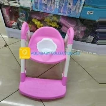 3-in-1 Kids Potty Training Seat with Step Ladder – Toddler Toilet Trainer
