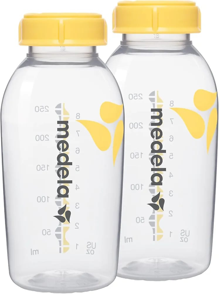 Medela 250ml Twin Pack Breast Milk Storage Bottles – Leak-Proof & BPA-Free