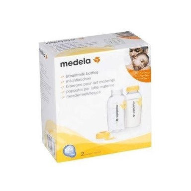 Medela 250ml Twin Pack Breast Milk Storage Bottles – Leak-Proof & BPA-Free