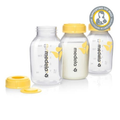 Medela 150ml Twin Pack Breast Milk Storage Bottles – Leak-Proof & BPA-Free