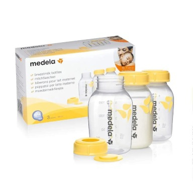 Medela 150ml Twin Pack Breast Milk Storage Bottles – Leak-Proof & BPA-Free