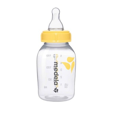 Medela 150ml Breast Milk Storage Bottle with Teat – Leak-Proof & BPA-Free