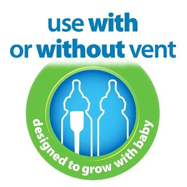 Dr. Brown’s Options+ Anti-Colic Narrow Baby Bottle 250ml– Breast-Like Nipple & Internal Vent