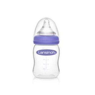 Lansinoh 160ml Feeding Bottle with NaturalWave Teat – Anti-Colic & BPA-Free