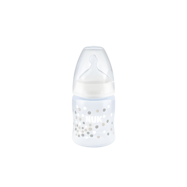NUK First Choice+ Baby Bottle 150ml (0–6m) – Orthodontic Teat & Anti-Colic