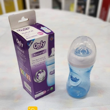 Only Baby Natural Feeding Bottle 260ml (8oz) – BPA-Free Baby Bottle 0m+