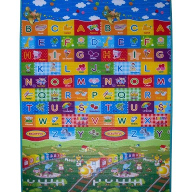 Underwater Mermaid Baby Crawling Play Mat 1.8×2.0m – Extra Large Soft & Safe Infant Play Mat