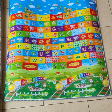 Underwater Mermaid Baby Crawling Play Mat 1.8×2.0m – Extra Large Soft & Safe Infant Play Mat