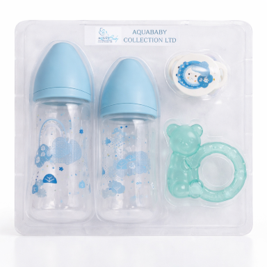 Momeasy Feeding Bottle Gift Set – Anti-Colic, BPA-Free, 0m+