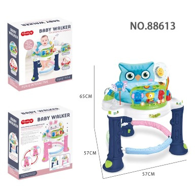 Title: Tiibaby 2-in-1 Baby Walker & Activity Jumper – Interactive Musical Seat