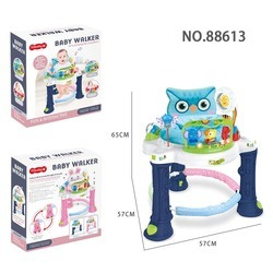 Title: Tiibaby 2-in-1 Baby Walker & Activity Jumper – Interactive Musical Seat