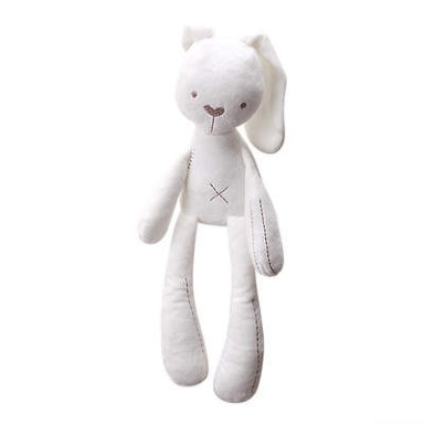 Mamas & Papas Millie & Boris Floppy Bunny Plush Toy – White Comfort Bunny
