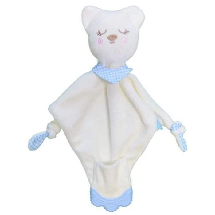 Babyjem Sleeping Friend Teether – Pink Teddy Bear, 0-18 Months