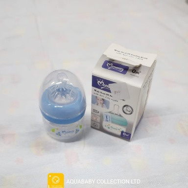 Momeasy 60ml (2oz) Wide-Neck Baby Bottle – Anti-Colic, BPA-Free Newborn Bottle