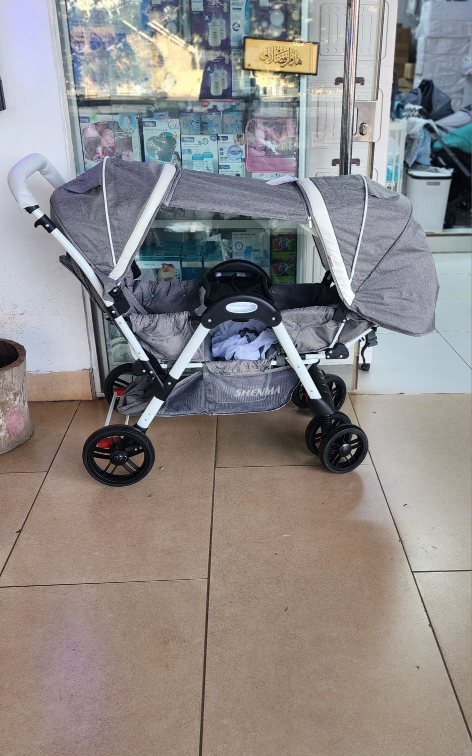 Twin Shenma Baby Stroller  | Double Baby Stroller for Twins | Aquababy Collection Kenya