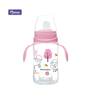 Momeasy 330ml Anti-Colic Baby Feeding Bottle | Wide Neck Silicone Nipple
