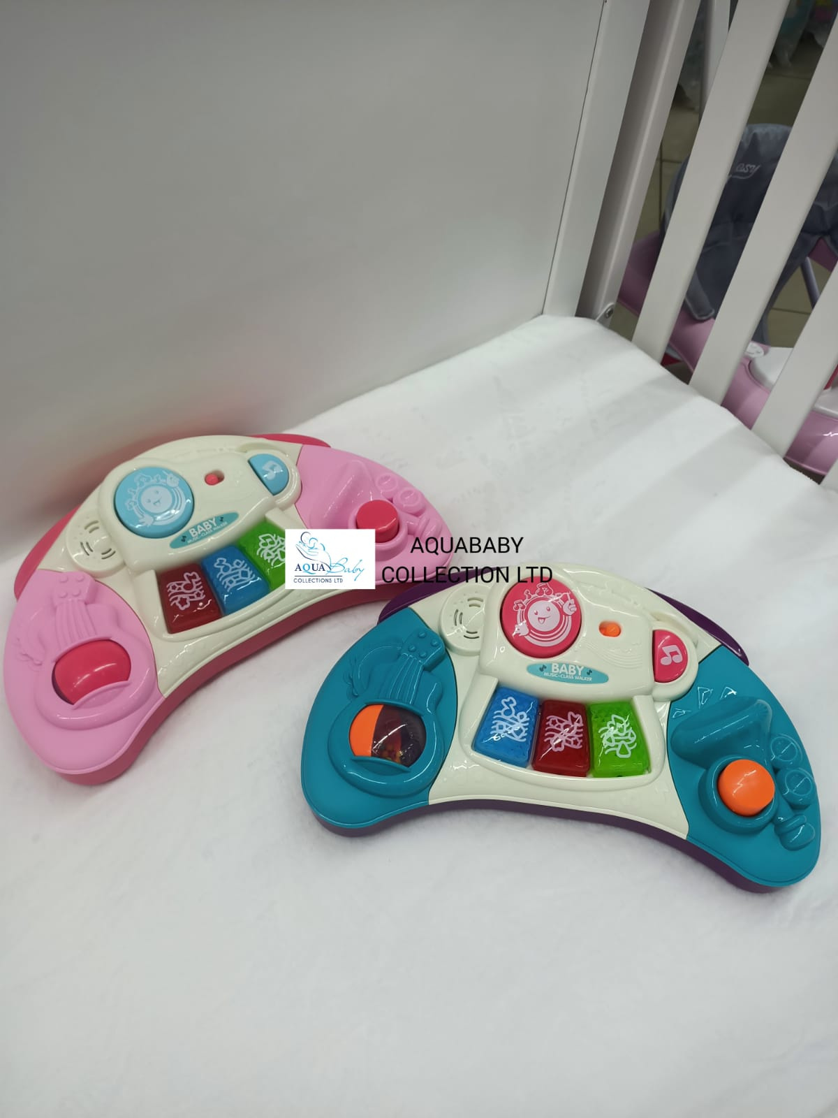 Baby Musical Activity Piano Toy with Lights & Sounds – Educational Cartoon Electronic Organ (0–36 Months)