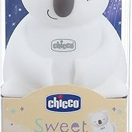 Chicco Sweet Lights Koala Rechargeable Baby Night Light – Soft Silicone, 8 Color Modes, Portable Kids Lamp