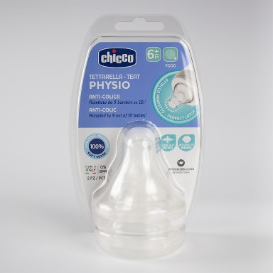 Chicco Perfect 5 Teat | Anti-Colic Wide Neck Bottle Nipple