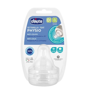 Chicco Perfect 5 Teat | Anti-Colic Wide Neck Bottle Nipple